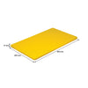 REGENT CUTTING BOARD PE YELLOW, (400X250X12MM)