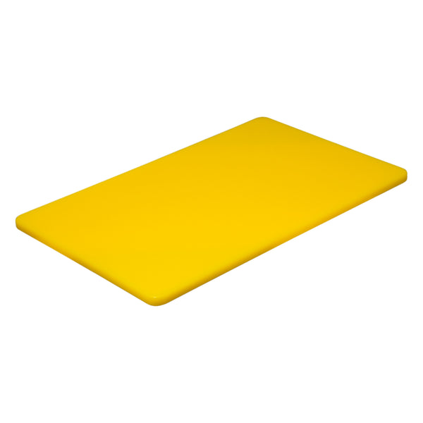REGENT CUTTING BOARD PE YELLOW, (400X250X12MM)