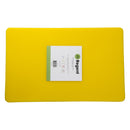 REGENT CUTTING BOARD PE YELLOW, (400X250X12MM)