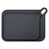 REGENT CUTTING BOARD NON-SLIP BLACK PLASTIC 2 PIECS SET, 393X290MM l 328X245MM