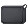 REGENT CUTTING BOARD NON-SLIP BLACK PLASTIC 2PCS SET, 393X290MM l 328X245MM