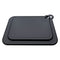REGENT CUTTING BOARD NON-SLIP BLACK PLASTIC 2 PIECE SET, 393X290MM l 328X245MM