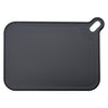 REGENT CUTTING BOARD NON-SLIP BLACK PLASTIC 2 PIECS SET, 393X290MM l 328X245MM