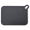 REGENT CUTTING BOARD NON-SLIP BLACK PLASTIC 2PCS SET, 393X290MM l 328X245MM