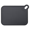 REGENT CUTTING BOARD NON-SLIP BLACK PLASTIC 2 PIECS SET, 393X290MM l 328X245MM