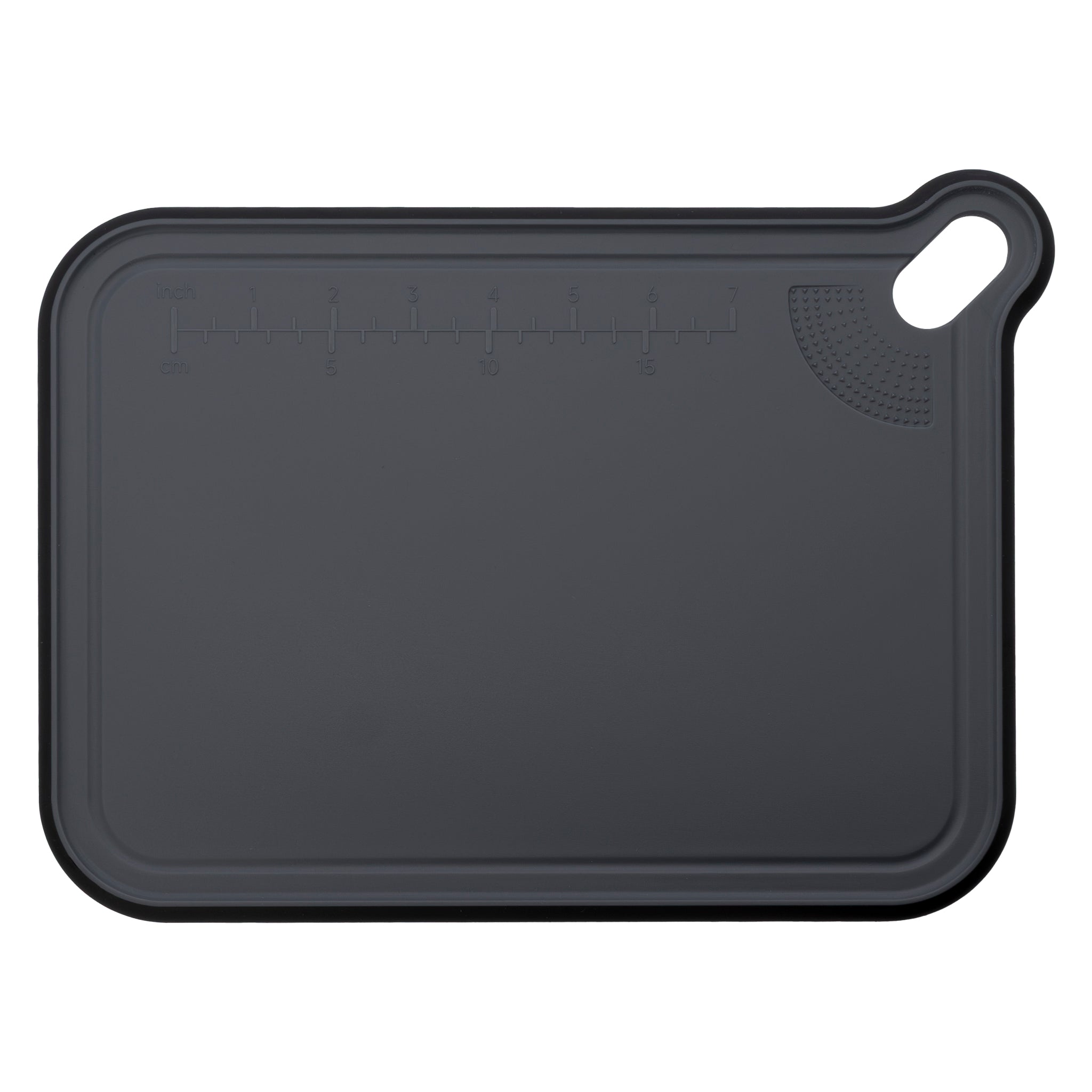 REGENT CUTTING BOARD NON-SLIP BLACK PLASTIC 2 PIECS SET, 393X290MM l 328X245MM