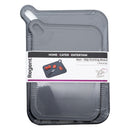REGENT CUTTING BOARD NON-SLIP BLACK PLASTIC 2PCS SET, 393X290MM l 328X245MM