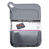 REGENT CUTTING BOARD NON-SLIP BLACK PLASTIC 2PCS SET, 393X290MM l 328X245MM