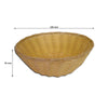 REGENT WOVEN BASKET ROUND HOLLOW CORD PP PLASTIC, (230MM DIAX55MM)