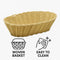 REGENT WOVEN BASKET OVAL HOLLOW CORD PP PLASTIC, 250X180MM