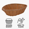 REGENT WOVEN BASKET OVAL HOLLOW CORD PP PLASTIC, 250X180MM