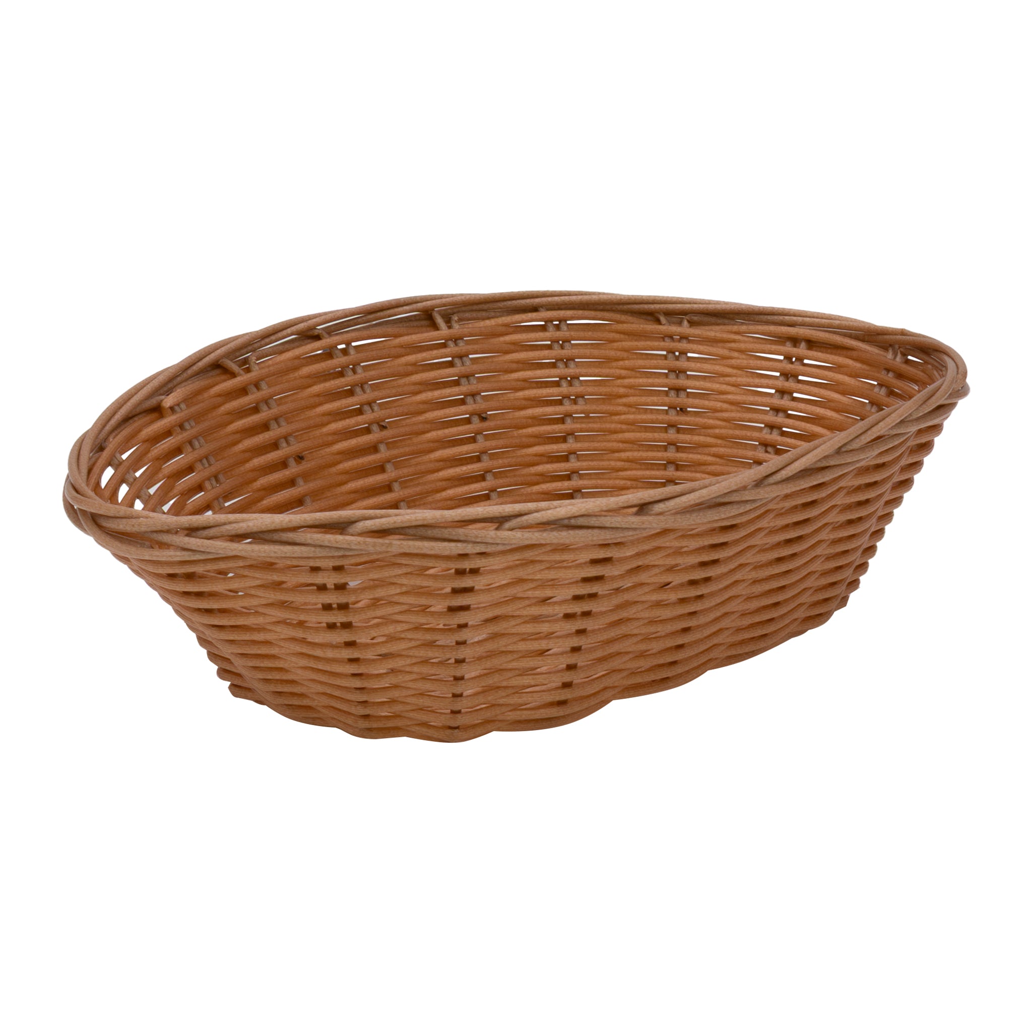 REGENT WOVEN BASKET OVAL HOLLOW CORD PP PLASTIC, 250X180MM