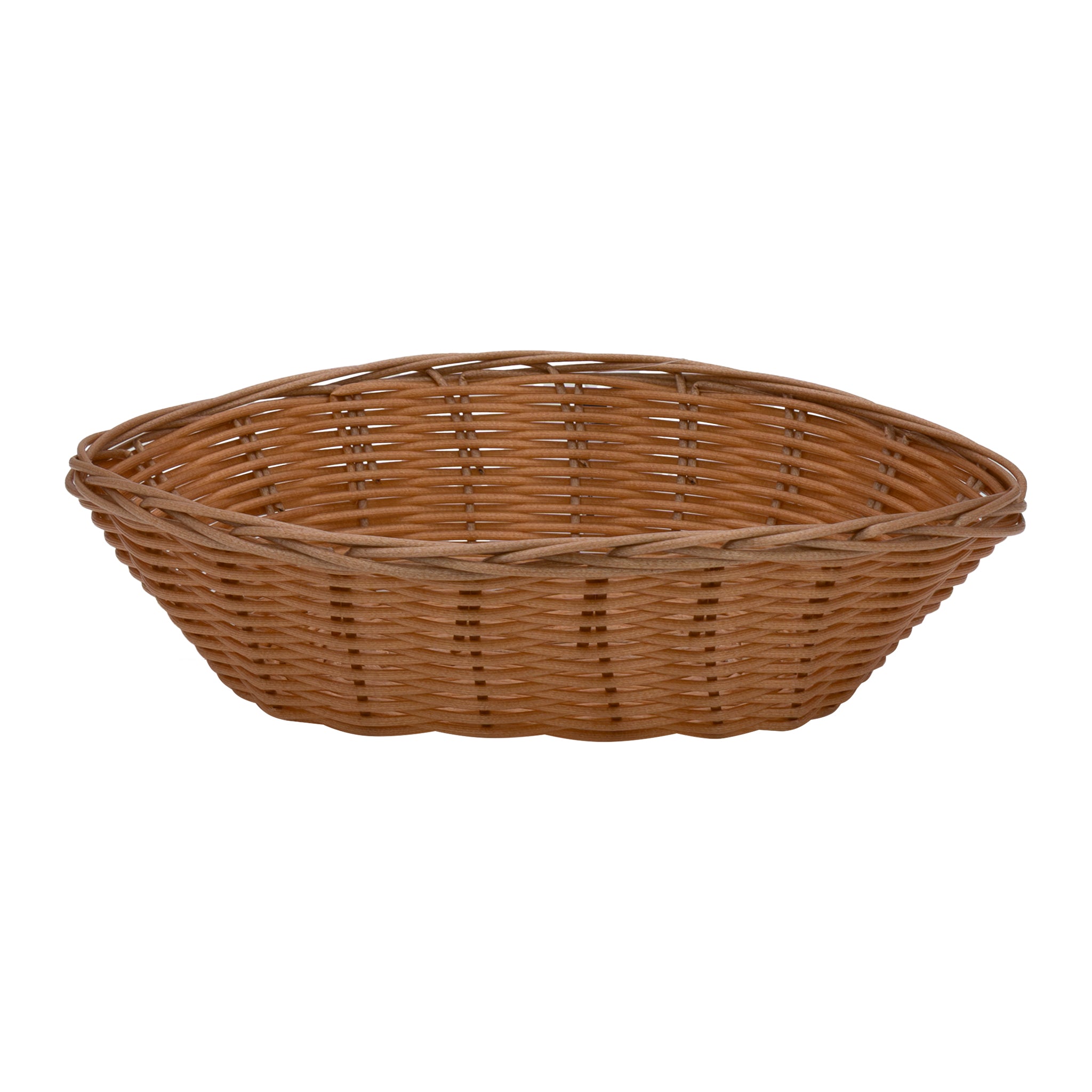 REGENT WOVEN BASKET OVAL HOLLOW CORD PP PLASTIC, 250X180MM