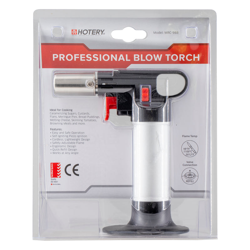 HOTERY CHEFS BLOW TORCH PROFESSIONAL, (150X80X123MM)