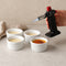 HOTERY CHEFS TORCH WITH 4 RAMEKINS 5PCE GIFT BOX SET, (132X105X62MM)