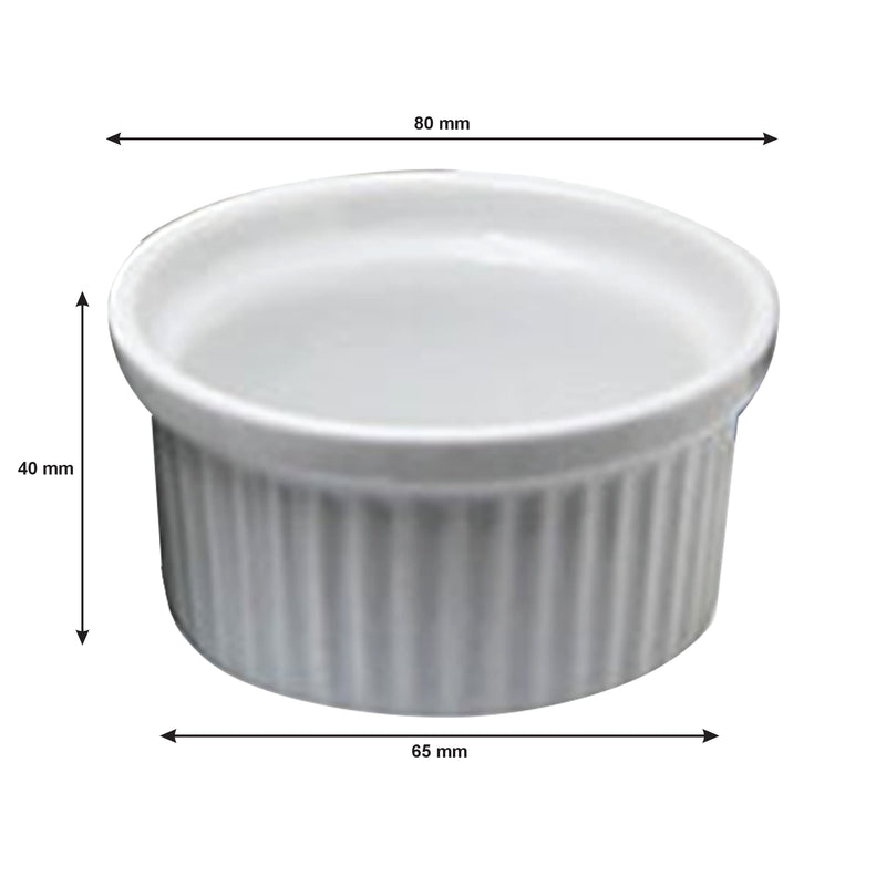HOTERY CHEFS TORCH WITH 4 RAMEKINS 5PCE GIFT BOX SET, (132X105X62MM)