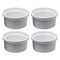 HOTERY CHEFS TORCH WITH 4 RAMEKINS 5PCE GIFT BOX SET, (132X105X62MM)