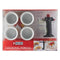 HOTERY CHEFS TORCH WITH 4 RAMEKINS 5PCE GIFT BOX SET, (132X105X62MM)