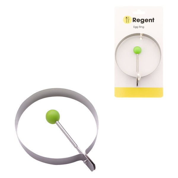 REGENT EGG RING STAINLESS STEEL, 80MM DIA