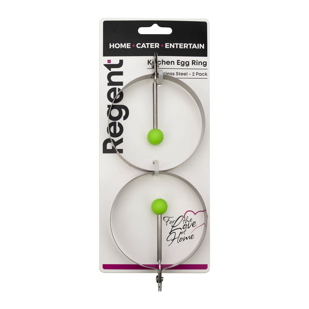 REGENT EGG RING STAINLESS STEEL 2 PACK