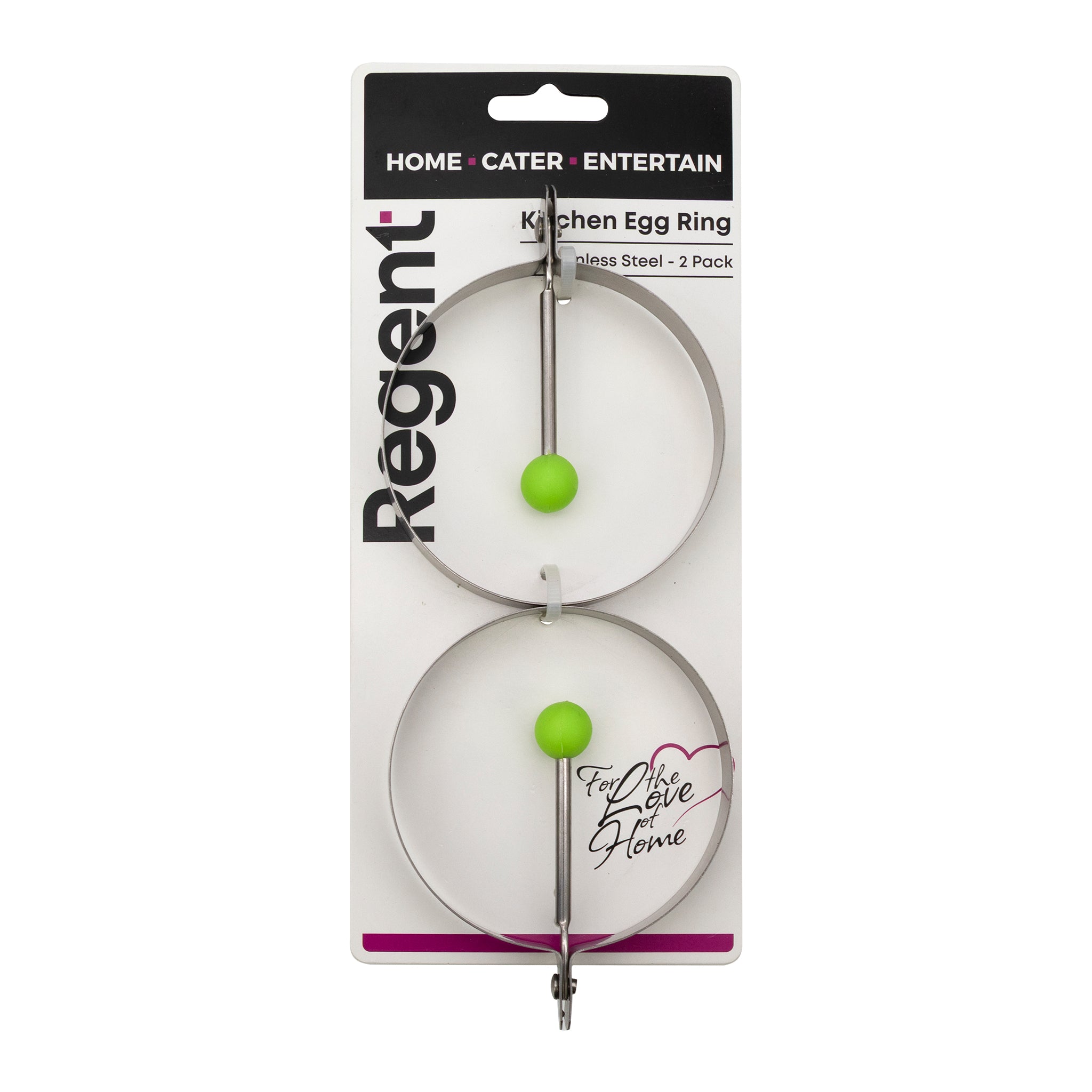 REGENT EGG RING STAINLESS STEEL 2 PACK