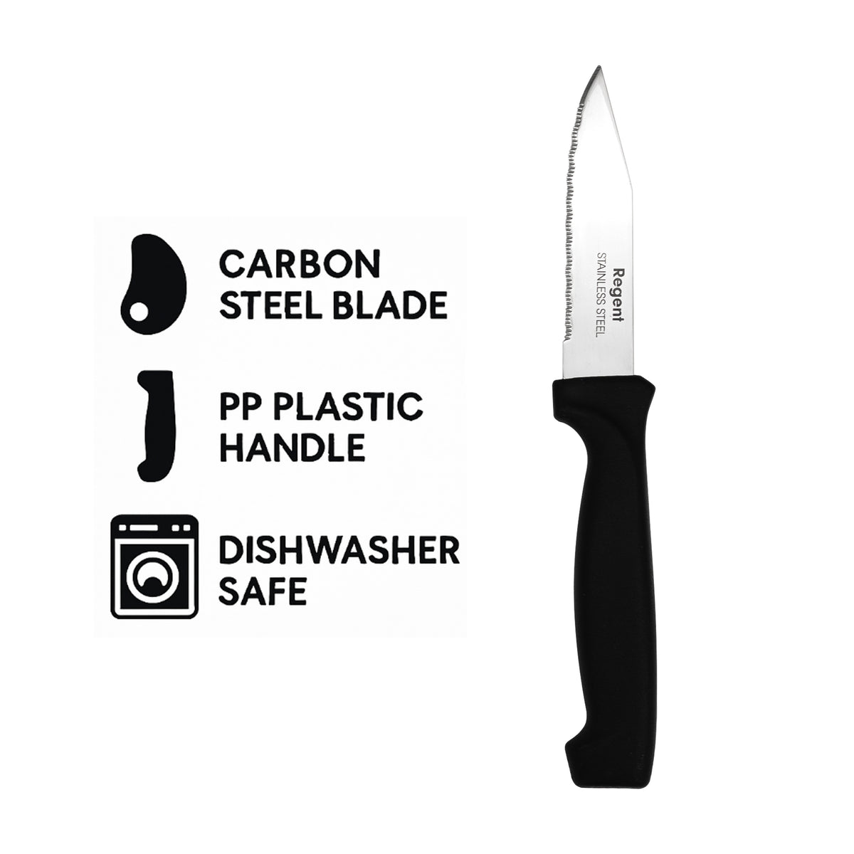 REGENT KITCHEN PAIRING KNIFE, 180MM