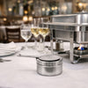 REGENT CHAFING DISH FUEL TIN HOLDER STAINLESS STEEL, 90MM DIA