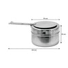 REGENT CHAFING DISH FUEL TIN HOLDER STAINLESS STEEL, 90MM DIA