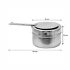 REGENT CHAFING DISH FUEL TIN HOLDER STAINLESS STEEL, 90MM DIA