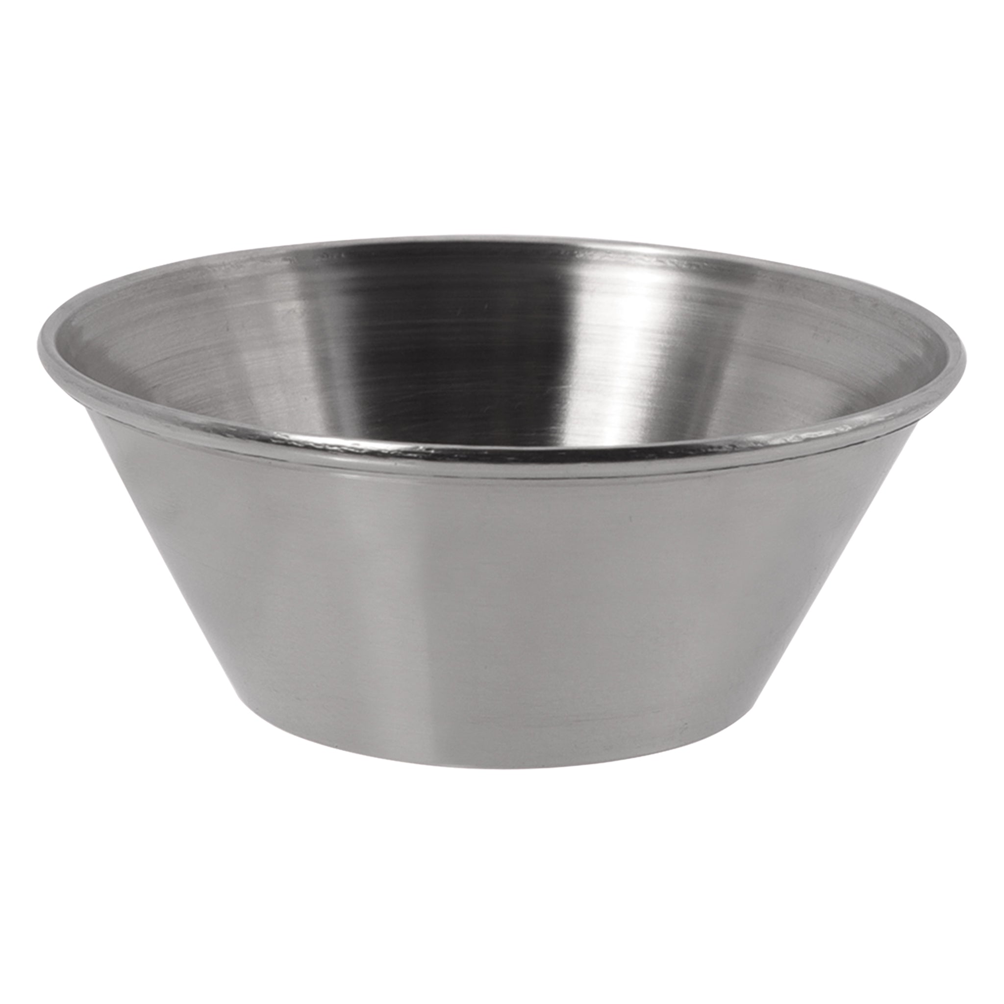REGENT SAUCE CUP STAINLESS STEEL 45ML 12PK, 60MM DIA
