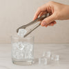 BAR BUTLER ICE TONG STAINLESS STEEL WITH SERRATED ICE GRIPS