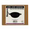 REGENT COOKWARE CAST IRON PAN WITH 2 HANDLES, 205/150MM DIAX45MM
