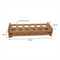 BAR BUTLER BAMBOO 12 HOLE SHOT GLASS SERVING STAND, (300X108X60MM)