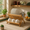 REGENT BAMBOO DISH RACK, 450X340MM