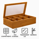 REGENT BAMBOO TEA BOX 8 SECTION, 315X190MM