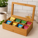 REGENT BAMBOO TEA BOX 8 SECTION, 315X190MM