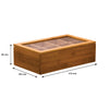 REGENT BAMBOO TEA BOX 8 SECTION, (315X190X96MM)