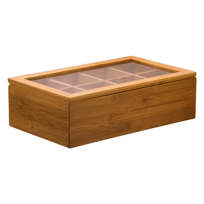 REGENT BAMBOO TEA BOX 8 SECTION, (315X190X96MM)