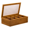 REGENT BAMBOO TEA BOX 8 DIVISIONS 315X190MM