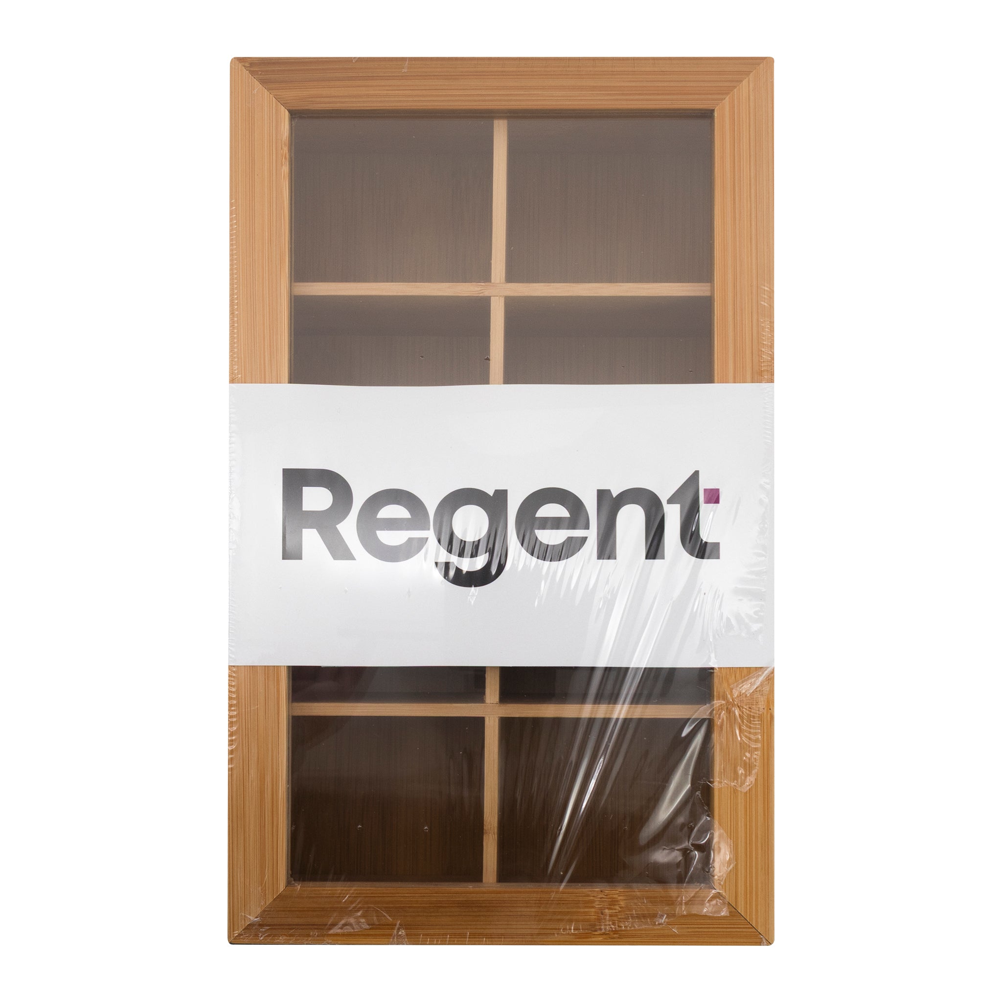 REGENT BAMBOO TEA BOX 8 DIVISIONS 315X190MM