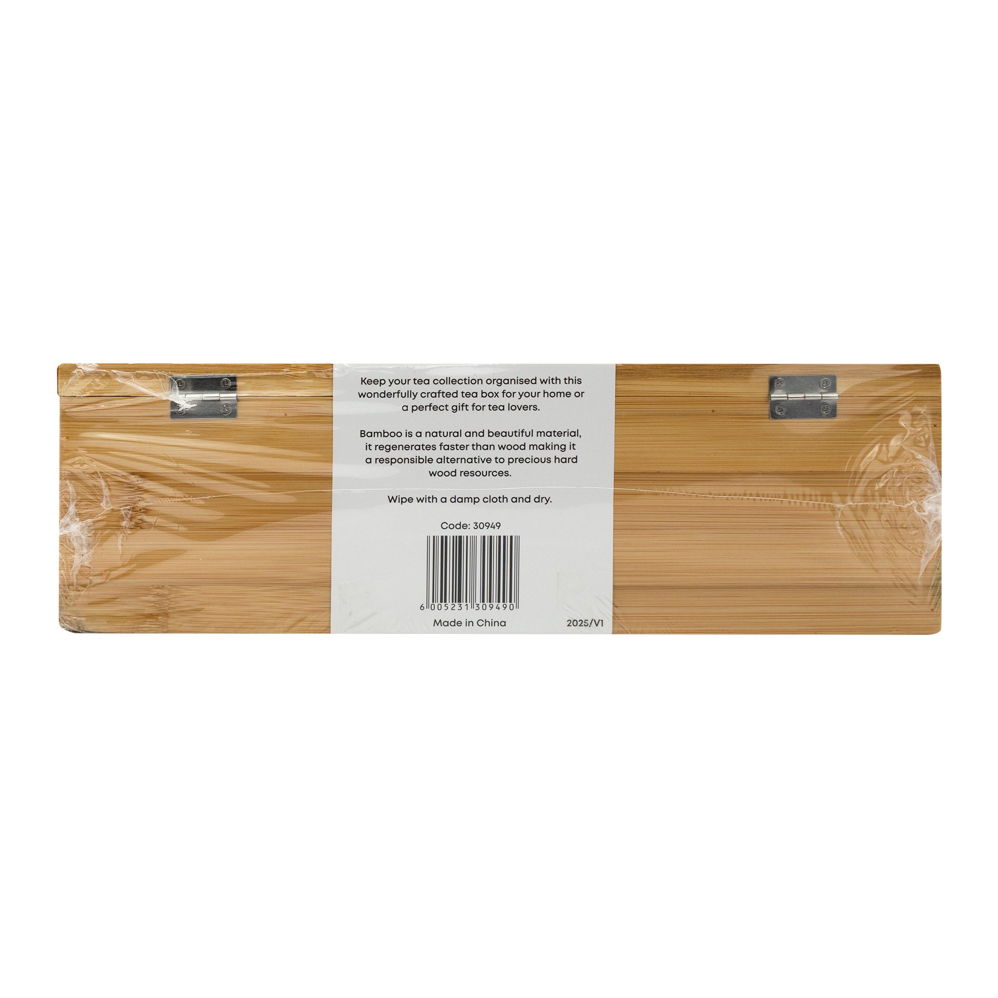 REGENT BAMBOO TEA BOX 8 DIVISIONS 315X190MM