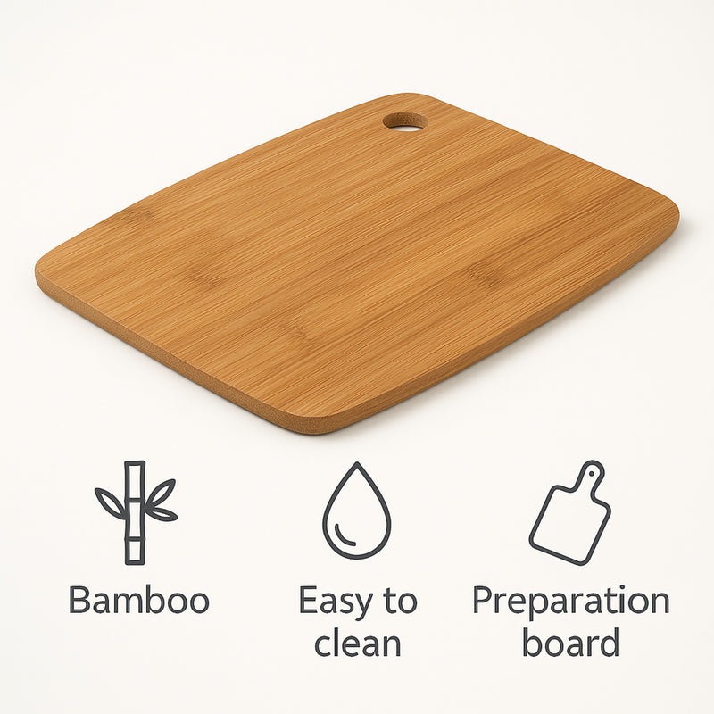REGENT BAMBOO SERVING PLATTER/PREP BOARD, 290X220MM