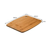 REGENT BAMBOO SERVING PLATTER/PREP BOARD, (290X220X8MM)