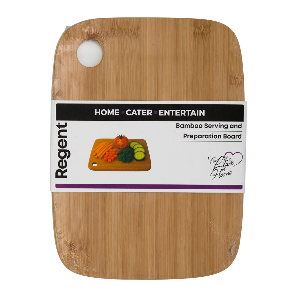REGENT BAMBOO SERVING PLATTER/PREP BOARD, 290X220MM