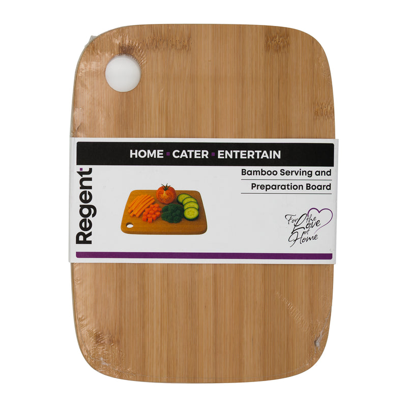 REGENT BAMBOO SERVING PLATTER/PREP BOARD, 290X220MM