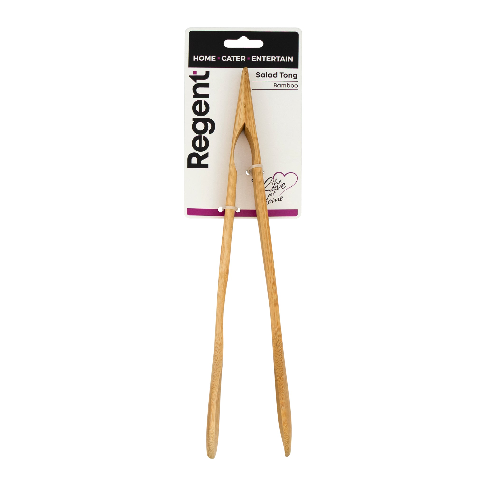 REGENT BAMBOO SALAD TONG, 300MM