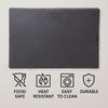 REGENT KITCHEN SLATE RECT. SERVING BOARDS 2PK, 300X200MM