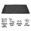 REGENT KITCHEN SLATE RECT. SERVING TRAY WITH HANDLES, 400X200MM