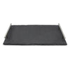 REGENT KITCHEN SLATE RECT. SERVING TRAY WITH HANDLES, 400X200MM