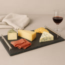 REGENT KITCHEN SLATE RECT. SERVING TRAY WITH HANDLES, 400X200MM